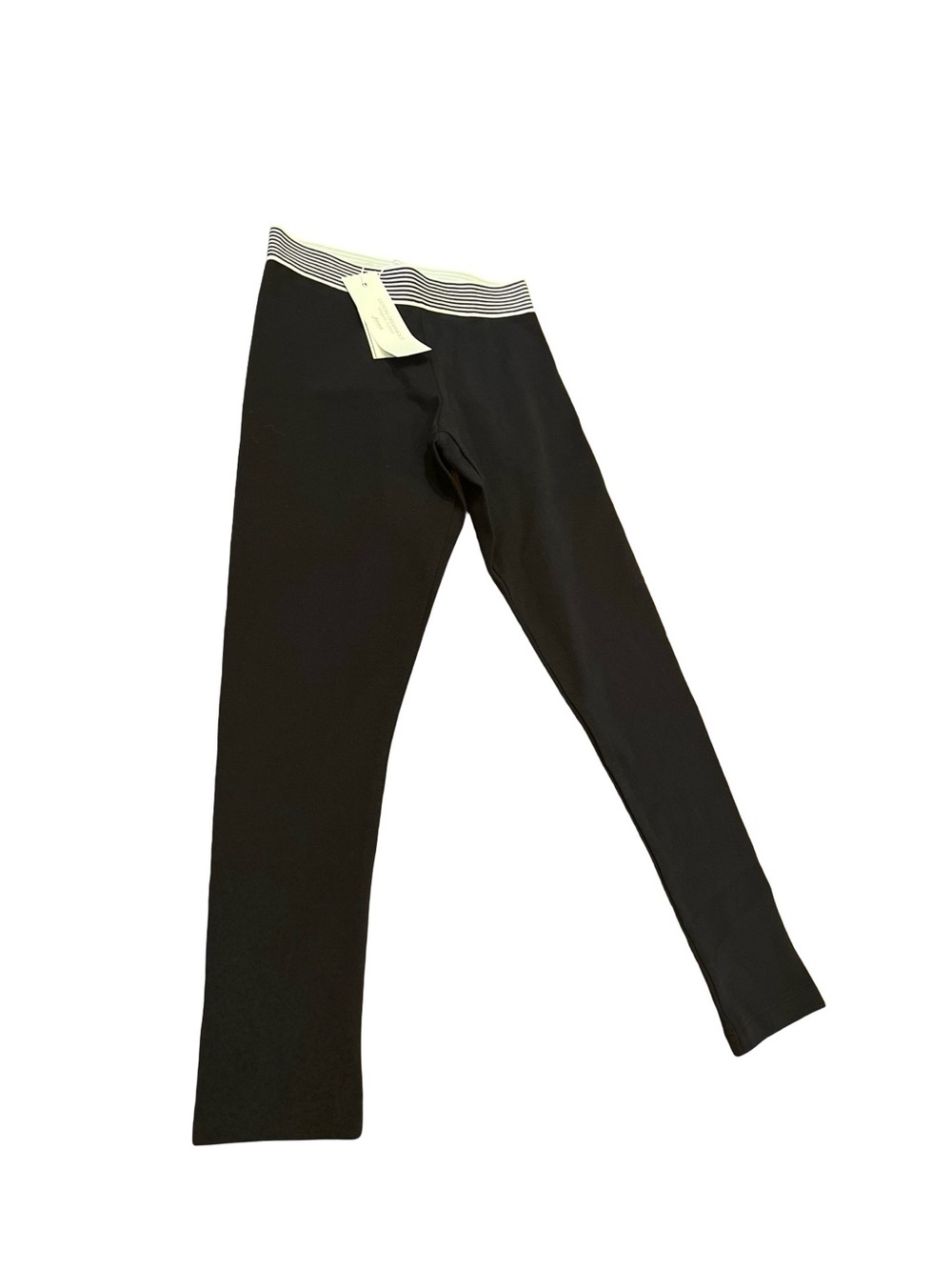NWT Jacadi Girls Elastic Waist Slip-On Leggings Pants Navy Sz 6 School Travel